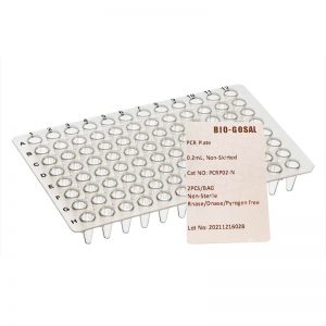 Placa PCR Semi- Skirted 0.2ml 2pcs